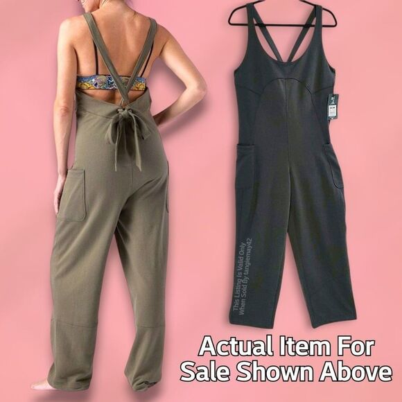 Backcountry Black Coyote Hallow Jumpsuit Overalls Style BCCZ335 Womens Small NWT - Picture 1 of 12